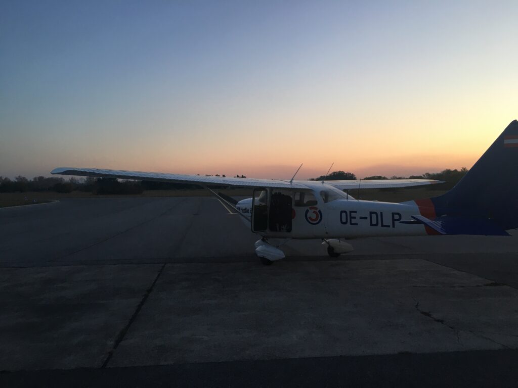 Cessna 172 Rocket vor dem Nachtflug